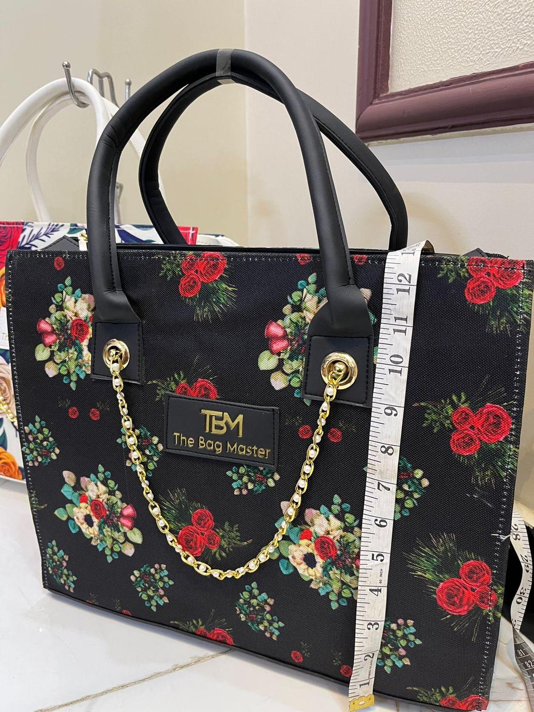 Girl's Canvas Printed Tote Bag