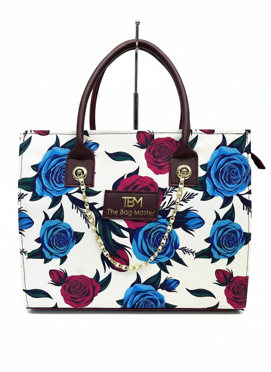 Girl's Canvas Printed Tote Bag