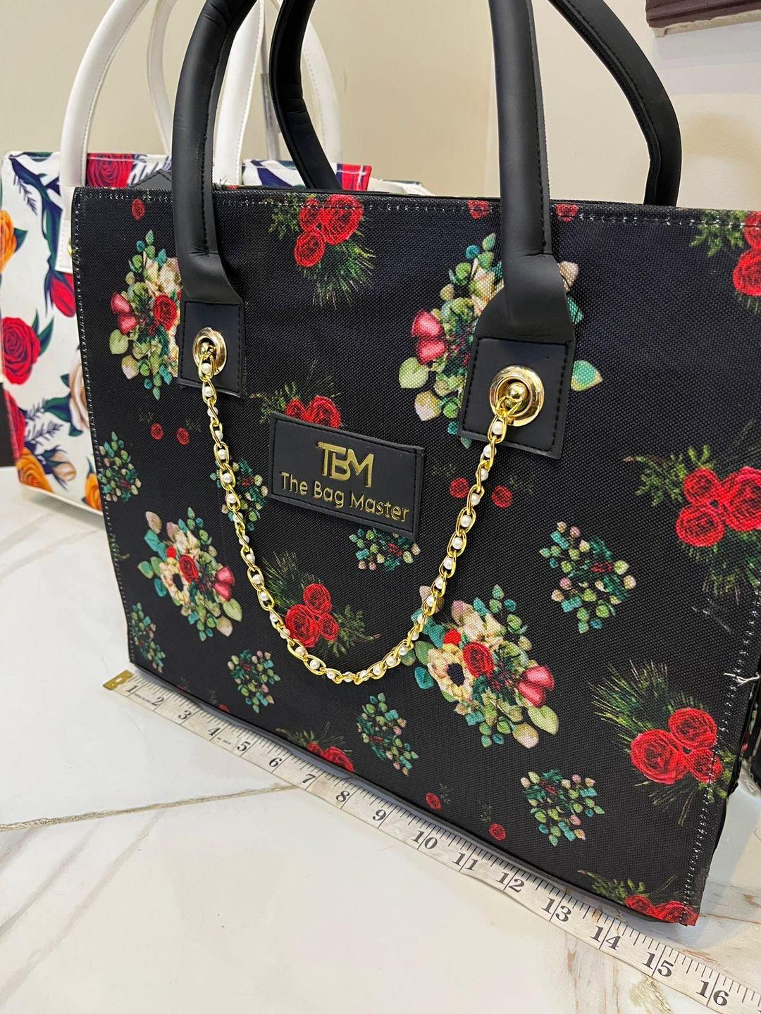 Girl's Canvas Printed Tote Bag