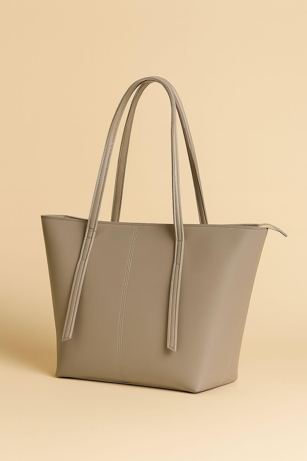 Girl' PU leather Plain Tote Bag