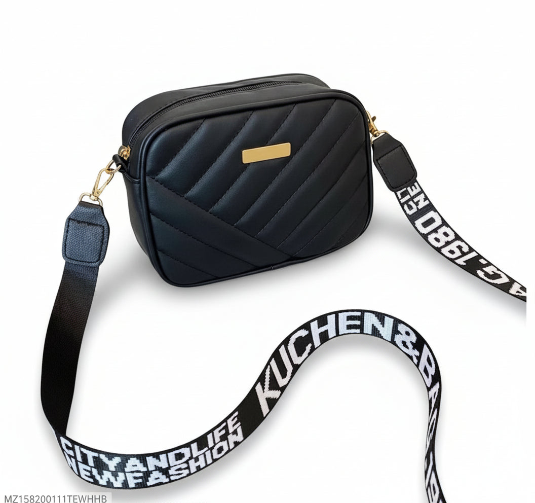 Chic Women's 1 Pc Multicolor Leather Crossbody Bag