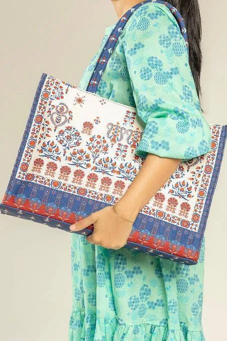 Girl's Canvas Printed Tote Bag