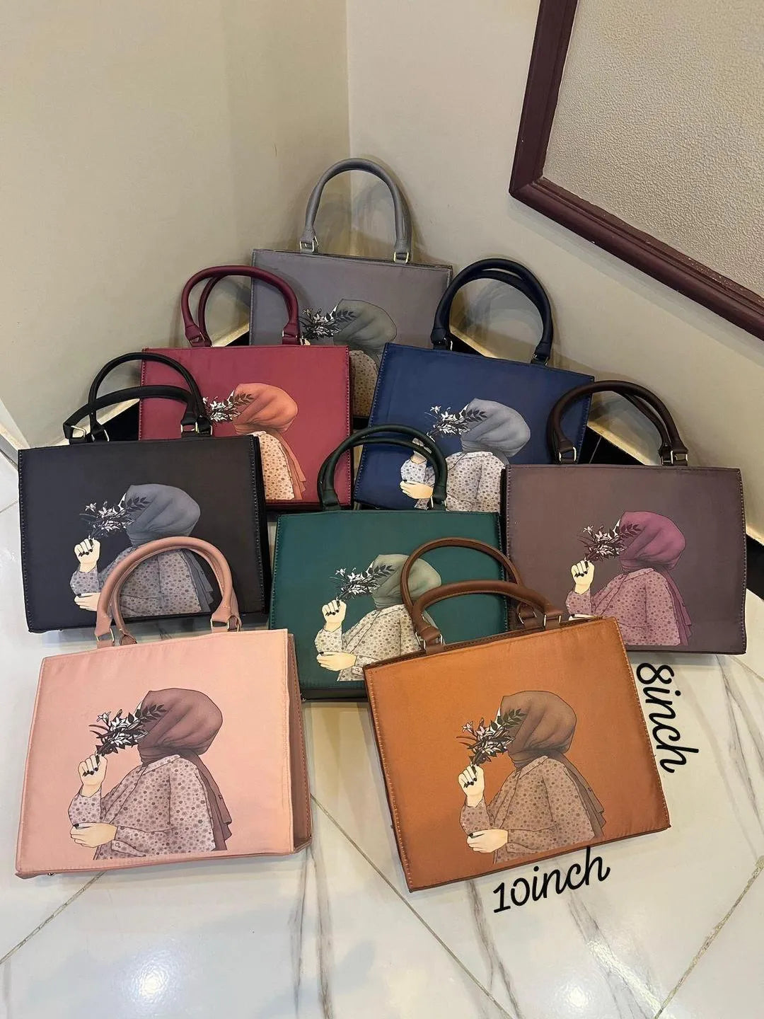 Girl's Trendy Plain Hand Bag