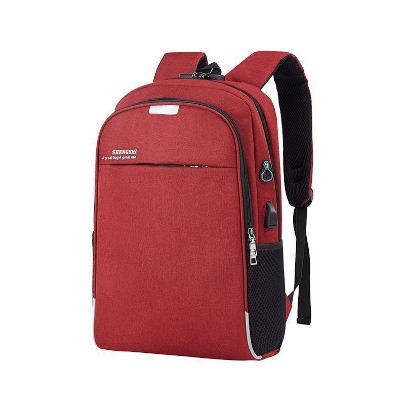 Unisex Nylon Printed Laptop Backpack