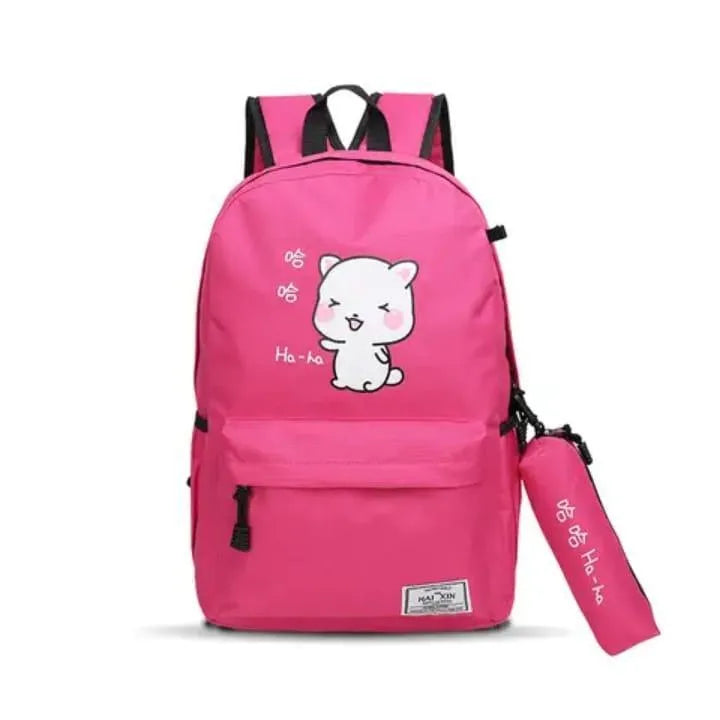 Girl's Little Soft Multipurpose Backpack Set