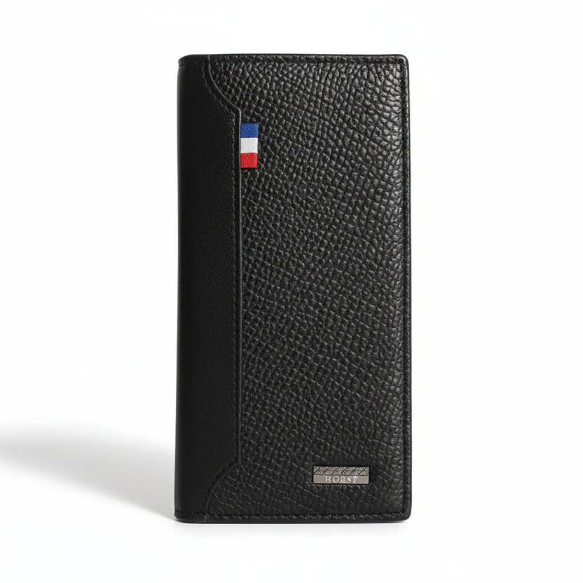 Imperial Horse Black Long leatherWallet