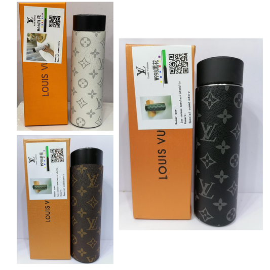 Branded Patterned Insulated Bottle Thermo Flask LED Display