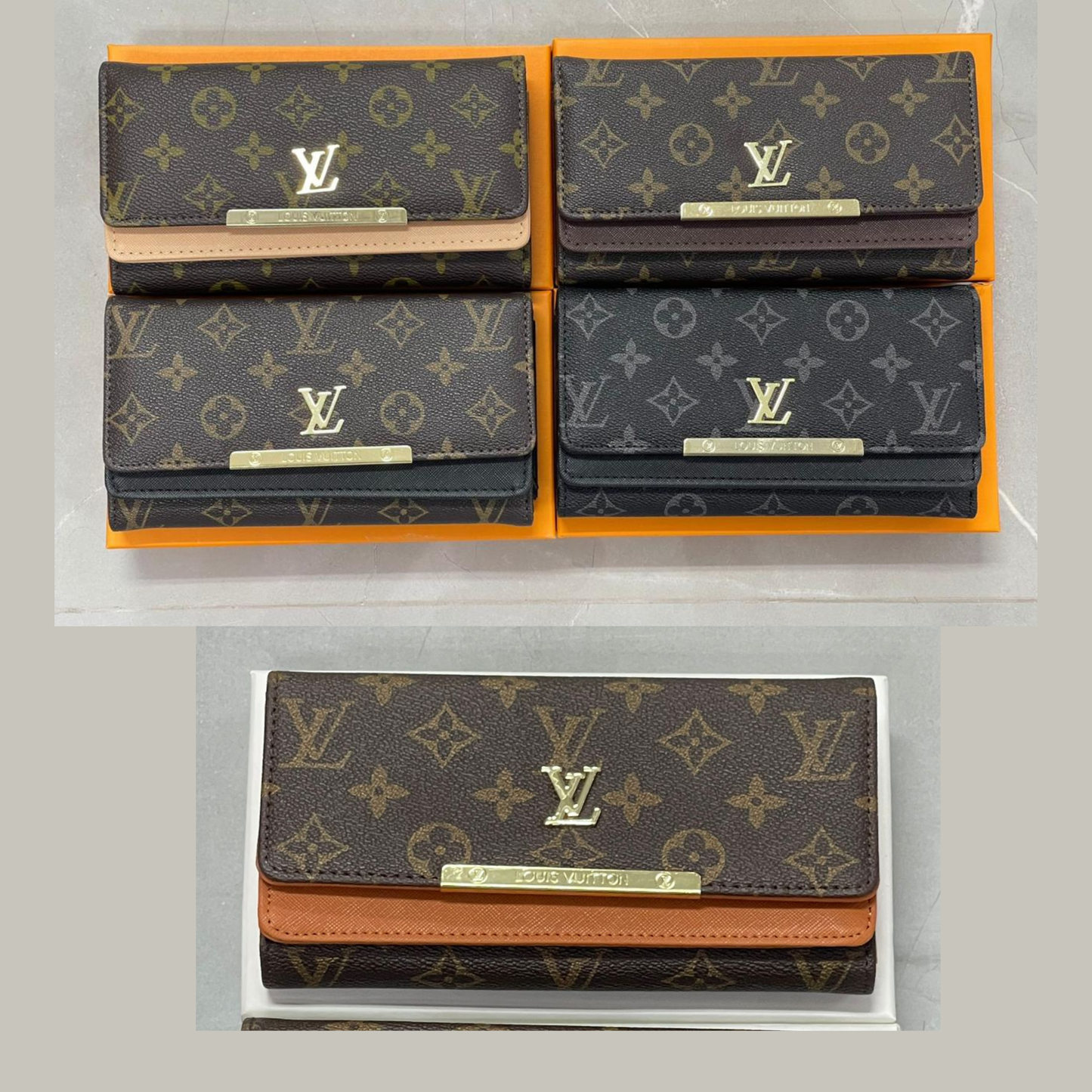 Premium Designer Trifold Wallet For Ladies