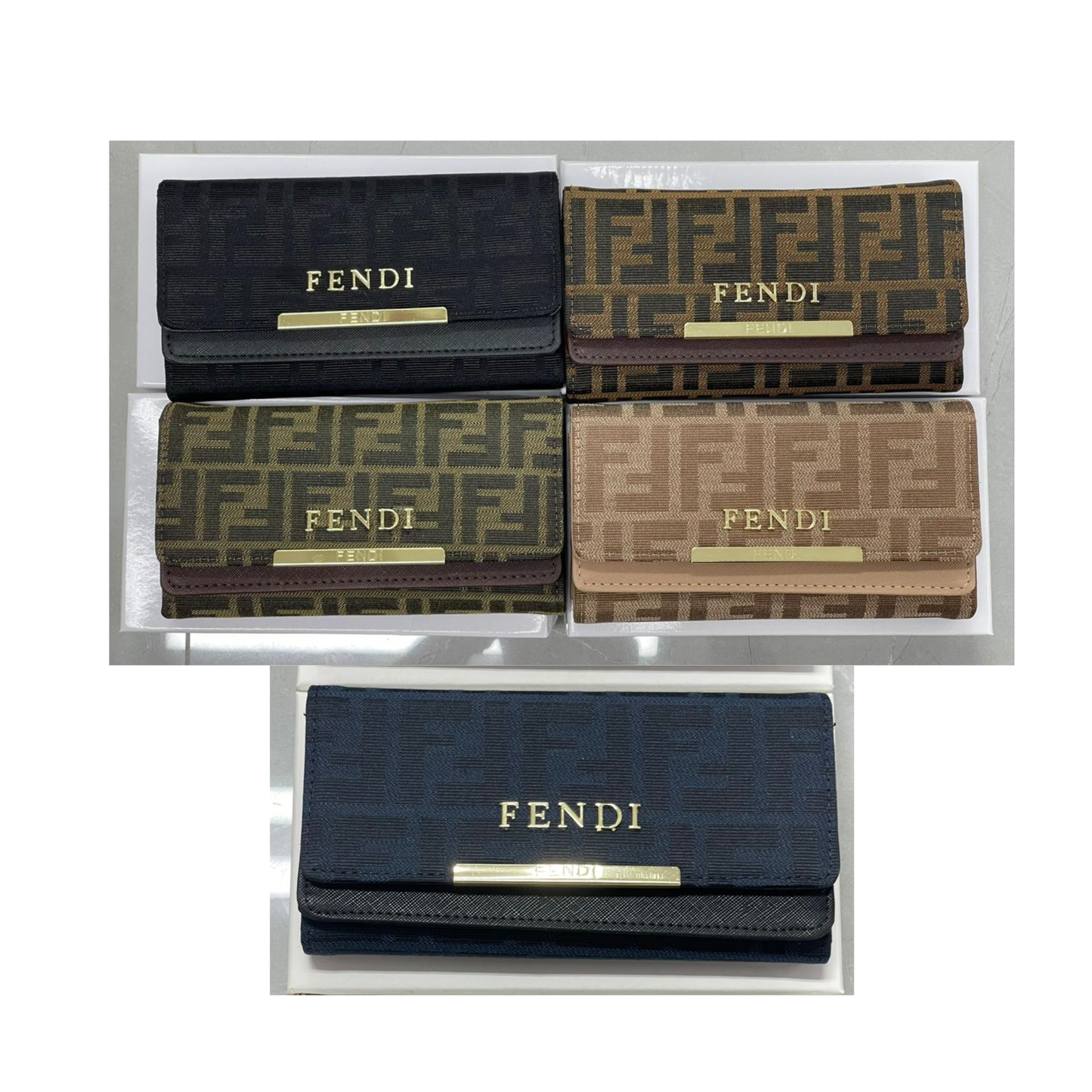Premium Designer Trifold Wallet For Ladies