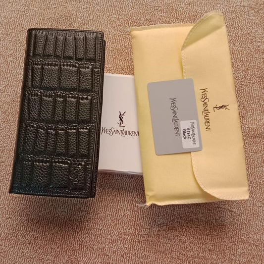 Branded  Short Wallet Black