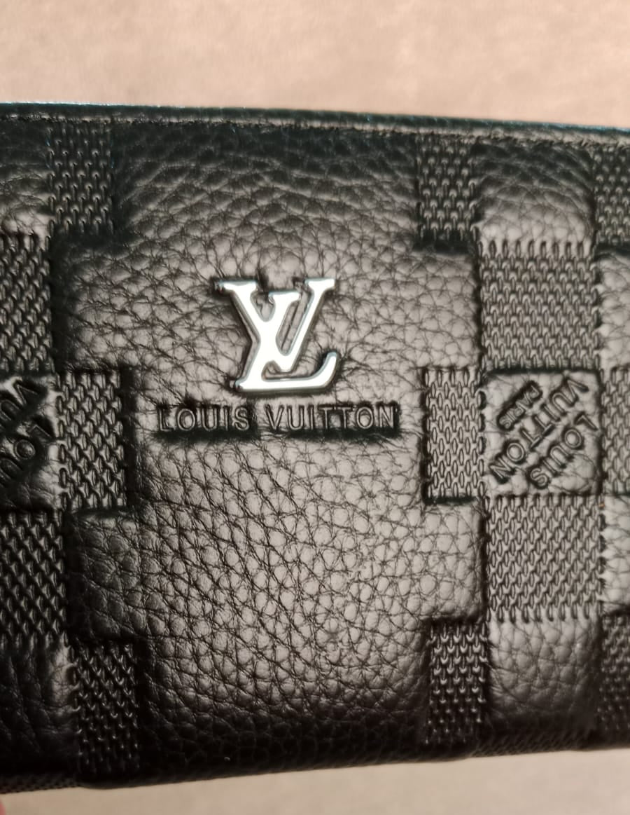 Designer Long Leather Wallet