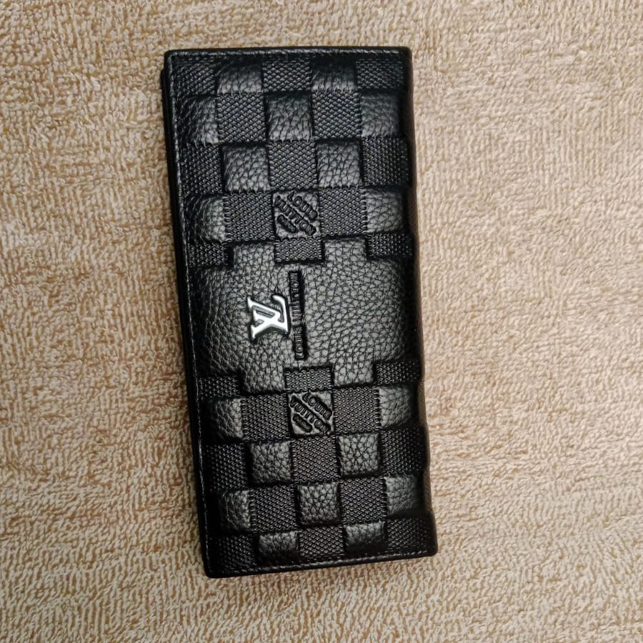 Designer Long Leather Wallet