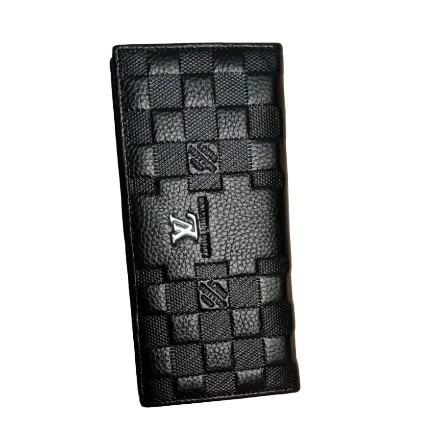 Designer Long Leather Wallet