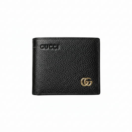 Designer Short Wallet For Men Black