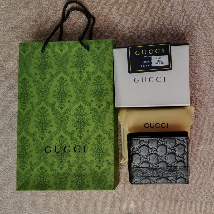 Designer Short Leather Wallet
