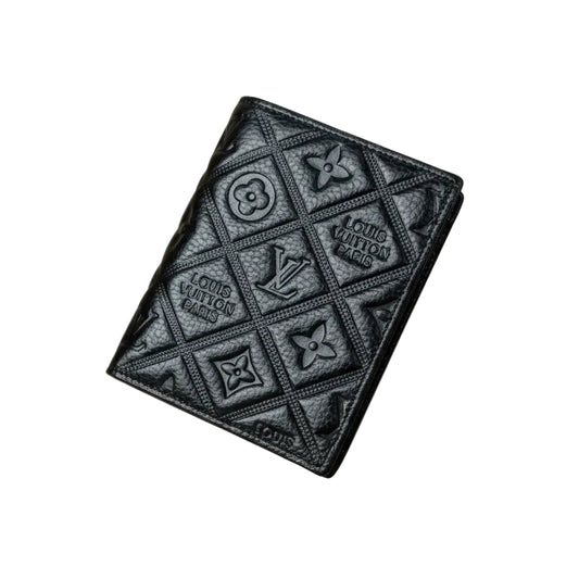 Designer Premium Bookstyle Men’s Wallet Black