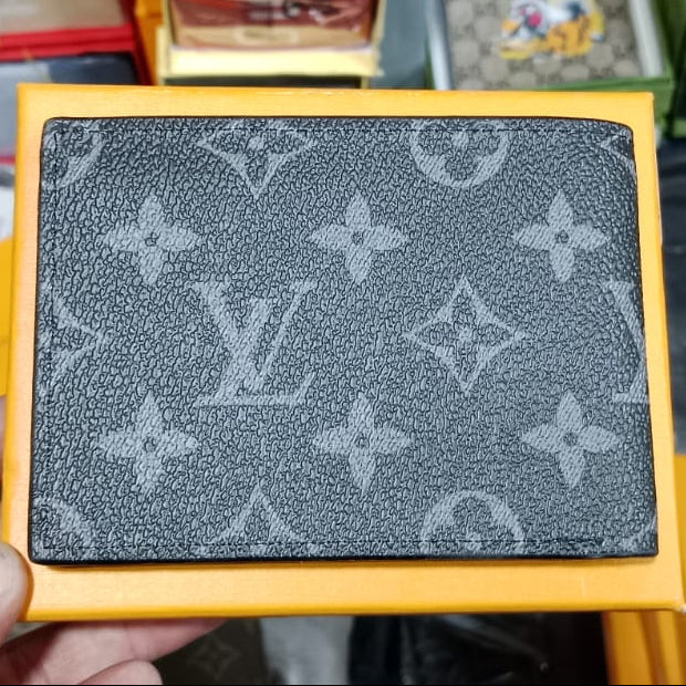Designer Short Wallet Black