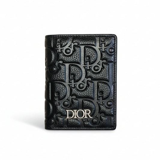 Designer Premium Bookstyle Men’s Wallet Black