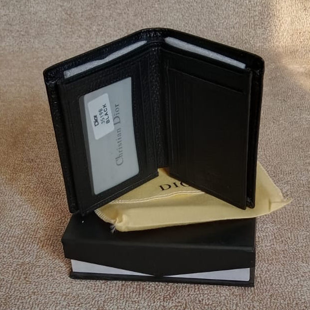 Designer Premium Bookstyle Men’s Wallet Black