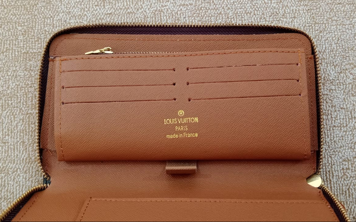 Designer Full Zip Ladies Wallet large