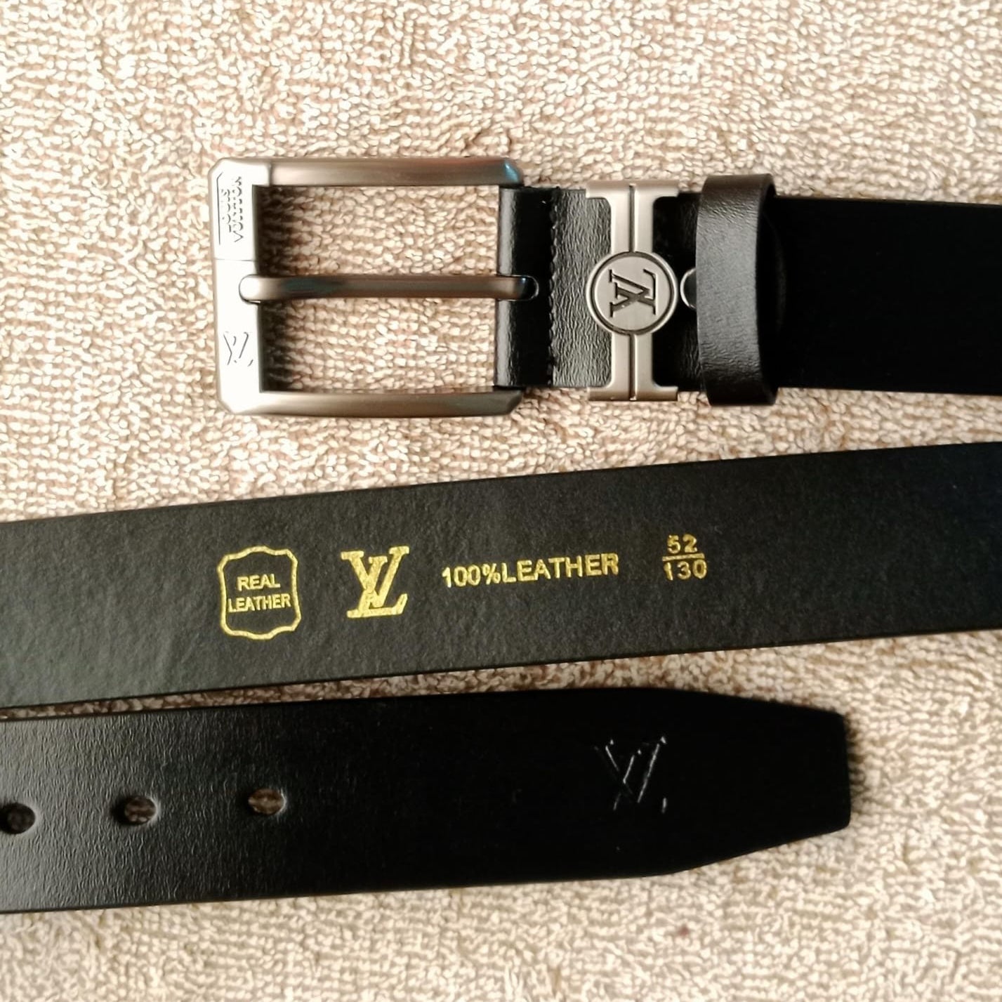 Branded Genuine Leather Belt For Men