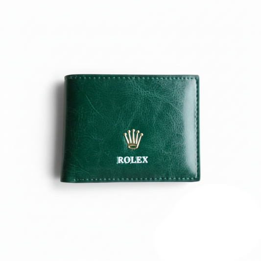 Designer Short Wallet Green