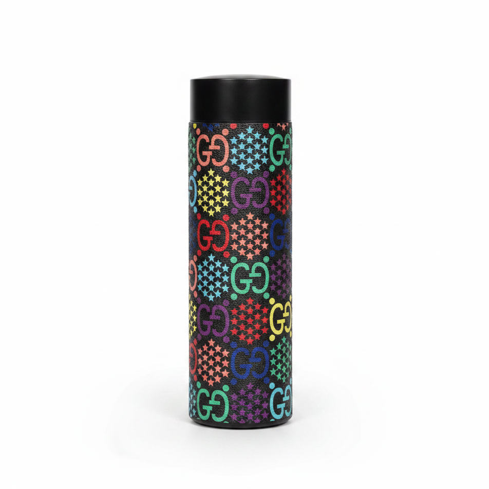 Branded Patterned Insulated Bottle Thermo Flask LED Display
