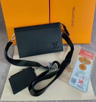 Premium Designer-Inspired Shoulder Bag Black