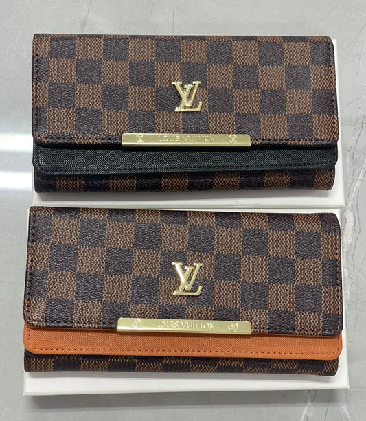 Premium Designer Trifold Wallet For Ladies