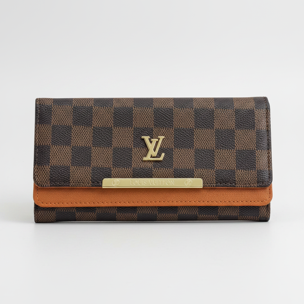 Premium Designer Trifold Wallet For Ladies