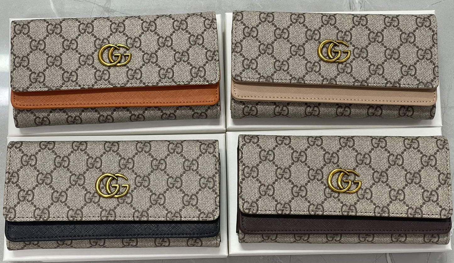 Premium Designer Trifold Wallet For Ladies