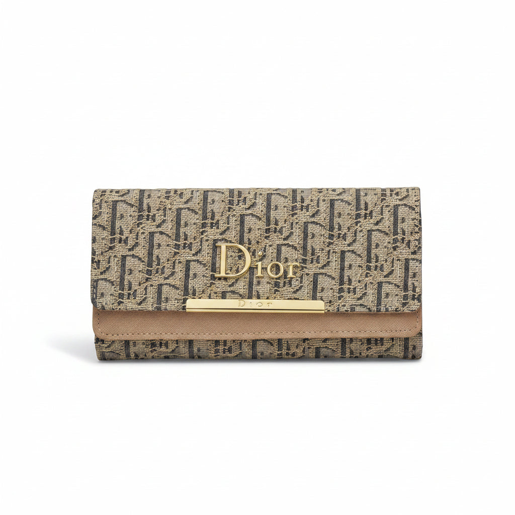Premium Designer Trifold Wallet For Ladies