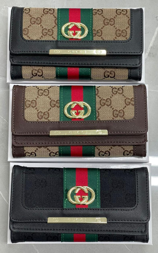 Premium Designer Trifold Wallet For Ladies