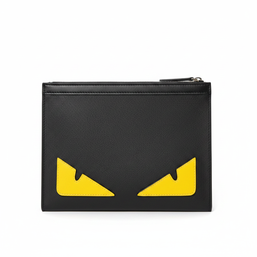 Luxury Monogram Zip Pouch