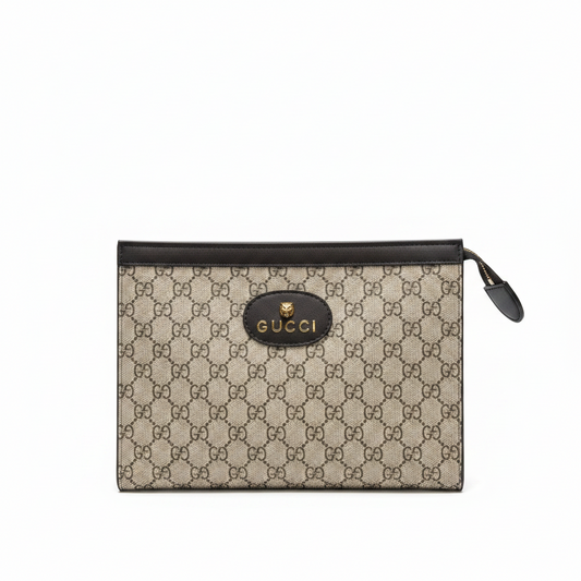 Luxury Monogram Zip Pouch