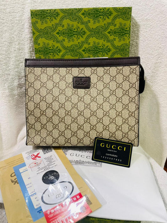 Luxury Monogram Zip Pouch