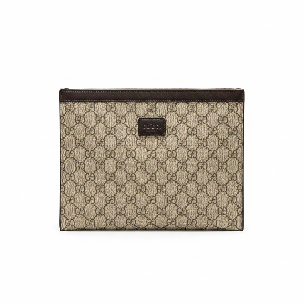 Luxury Monogram Zip Pouch