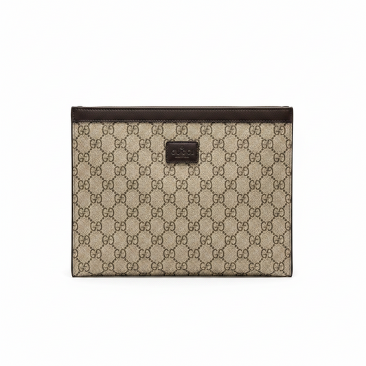 Luxury Monogram Zip Pouch