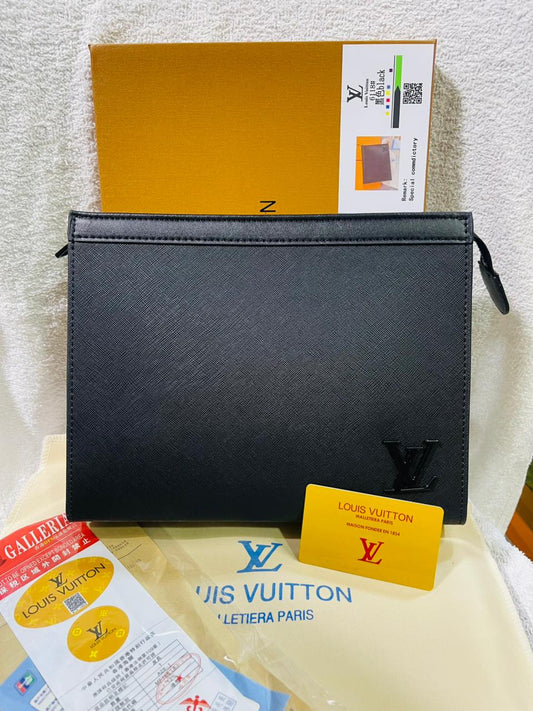Luxury Monogram Zip Pouch