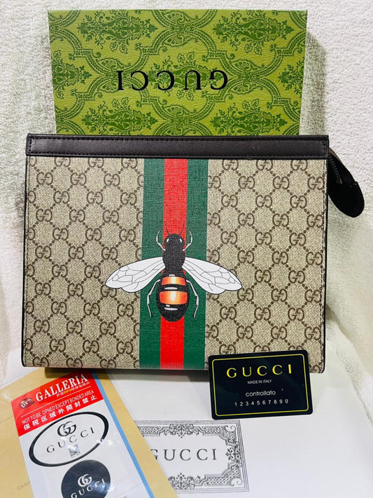 Luxury Monogram Zip Pouch