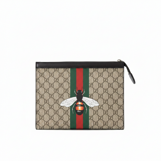 Luxury Monogram Zip Pouch