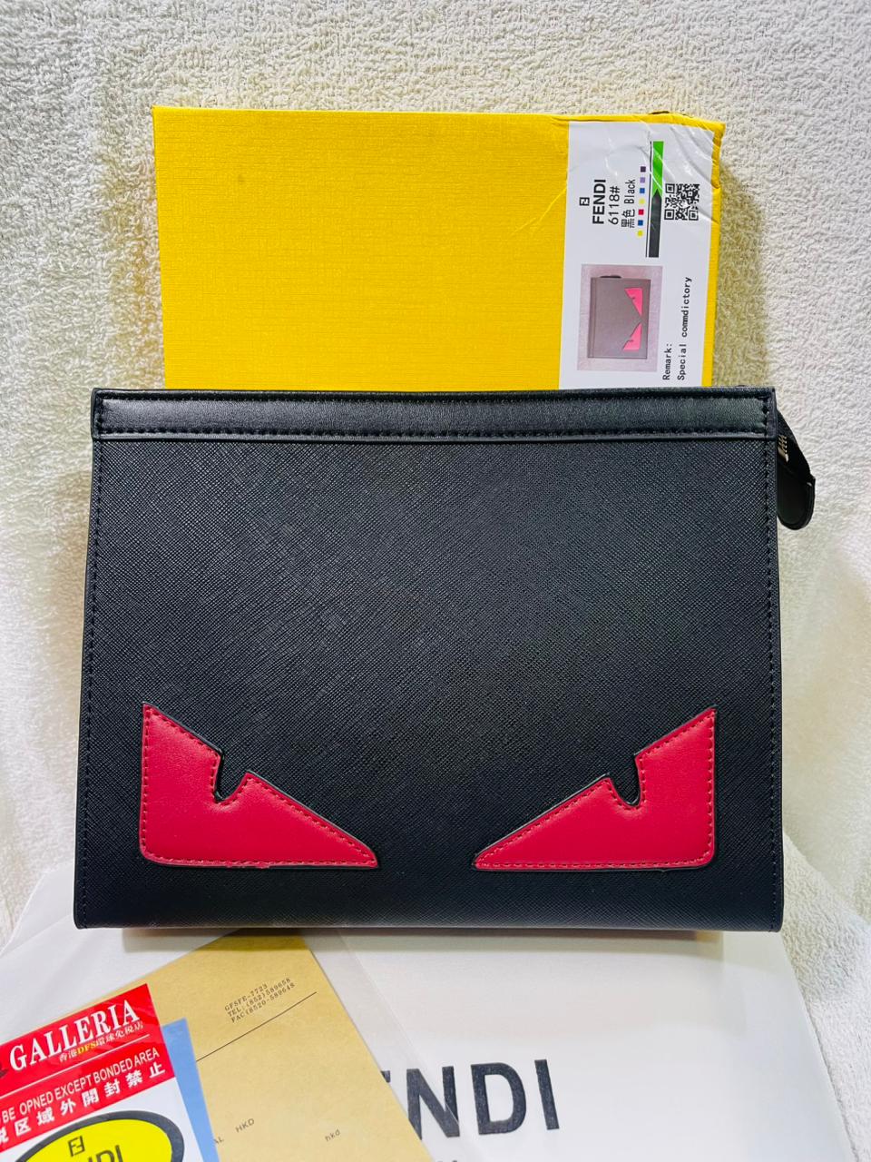 Luxury Monogram Zip Pouch