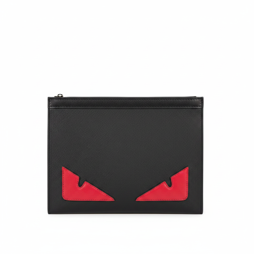 Luxury Monogram Zip Pouch