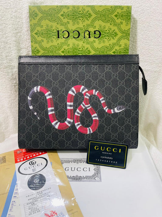 Luxury Monogram Zip Pouch