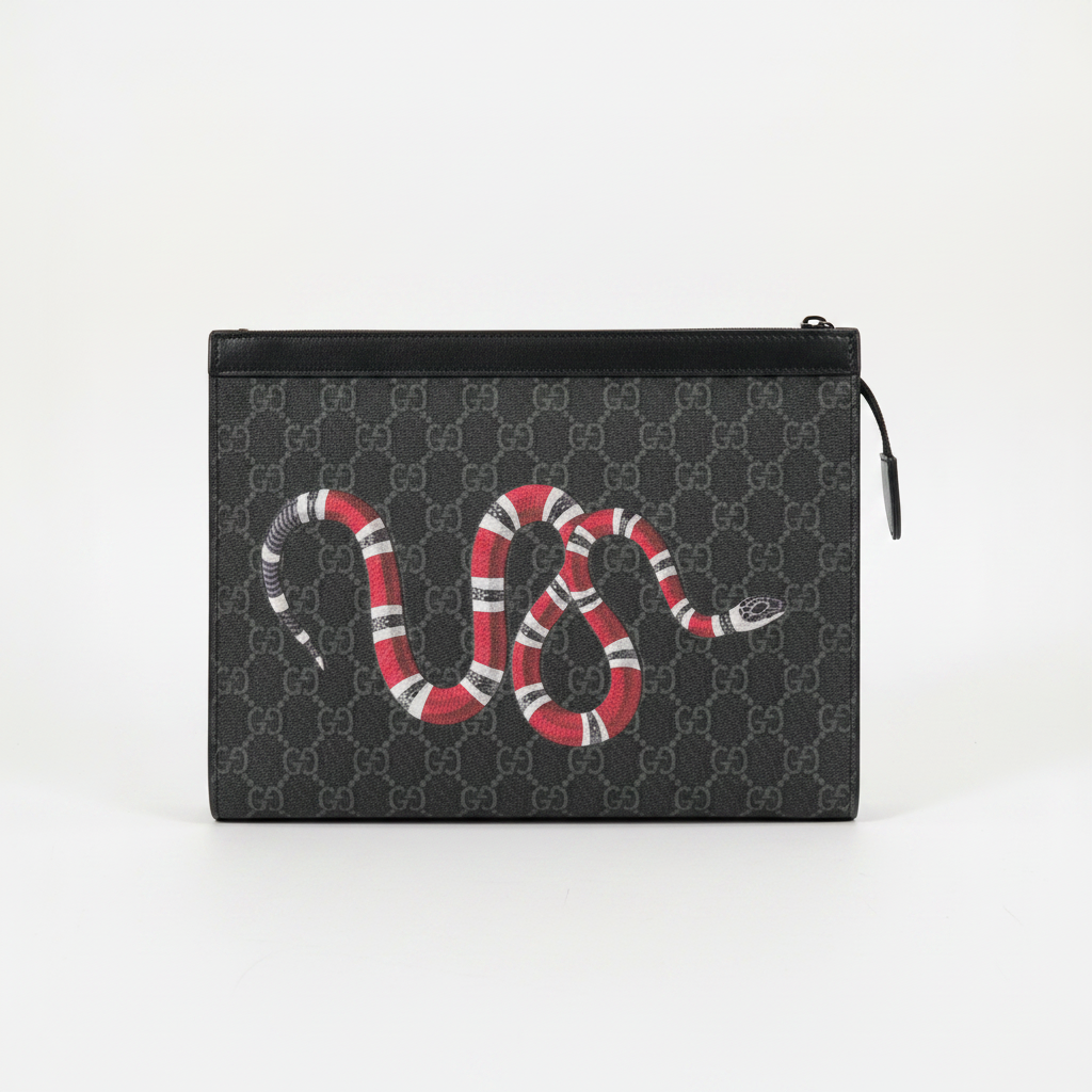 Luxury Monogram Zip Pouch