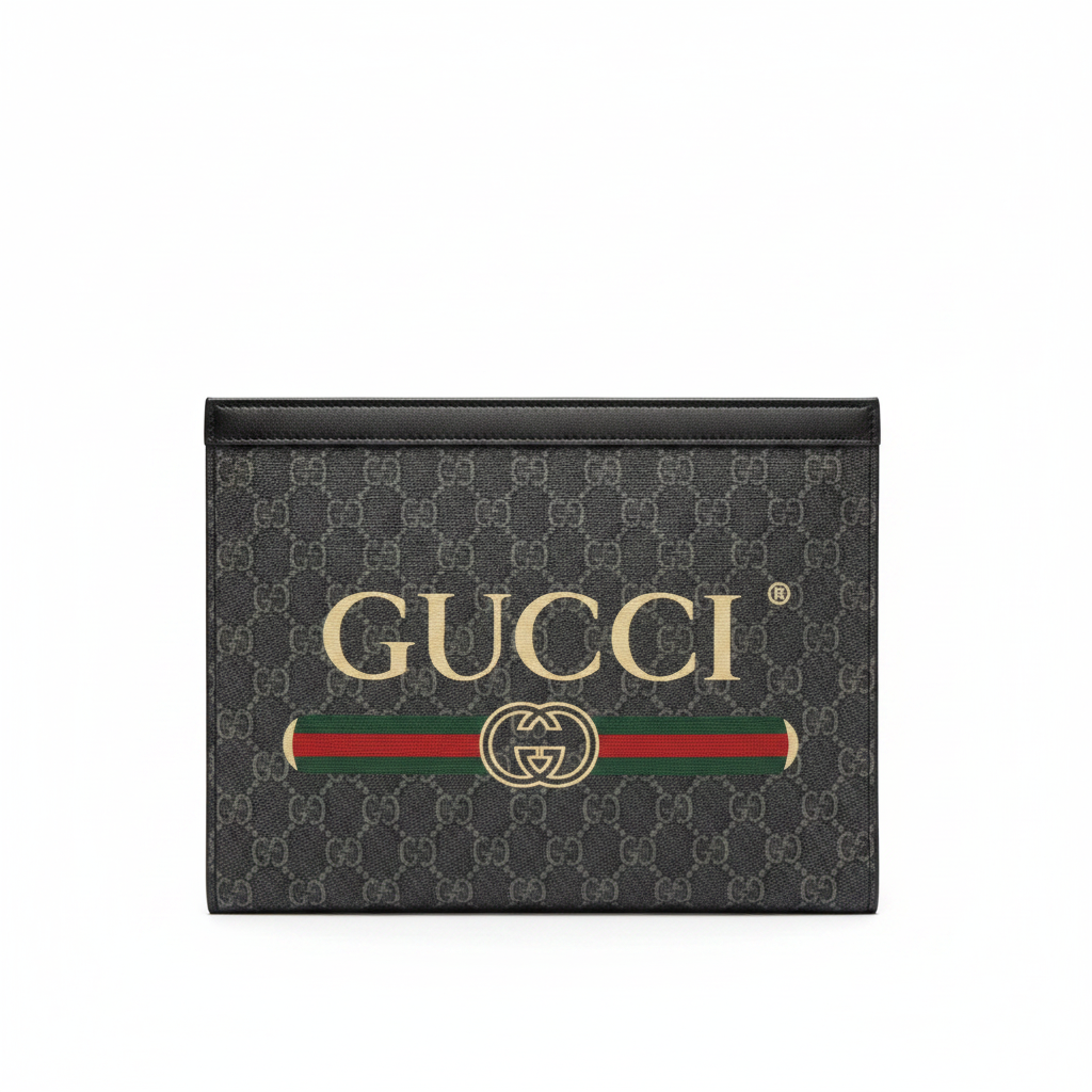 Luxury Monogram Zip Pouch