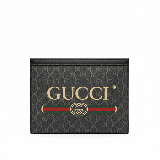Luxury Monogram Zip Pouch