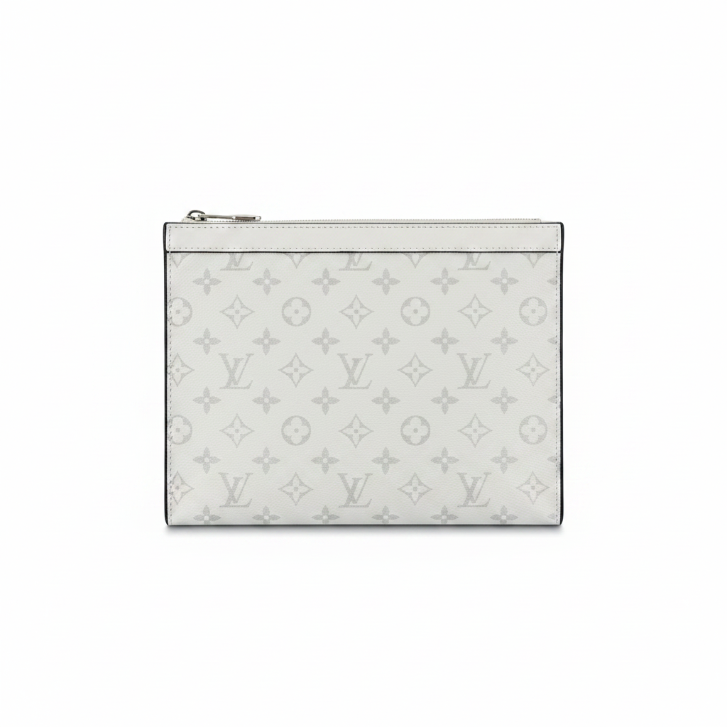 Luxury Monogram Zip Pouch