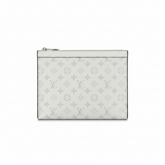 Luxury Monogram Zip Pouch