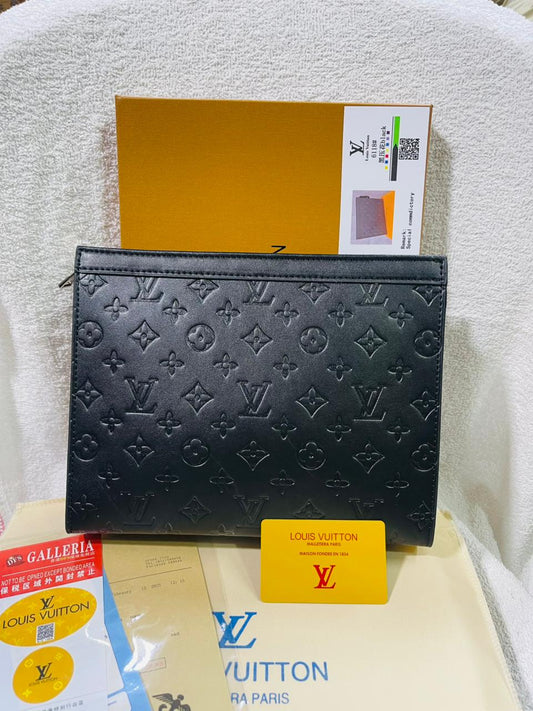 Luxury Monogram Zip Pouch
